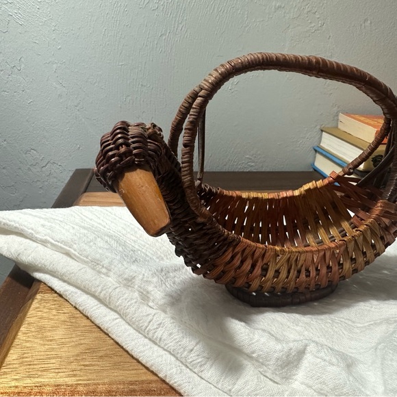 Vintage Woven Duck Basket - Home Accents - Picture 4 of 7